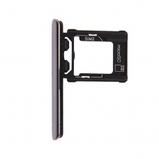 Bandeja de tarjeta SD en color plateada para Sony Xperia XZ Premium G8142